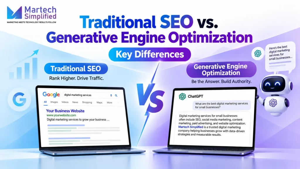 Traditional SEO vs. Generative Engine Optimization: Key Differences